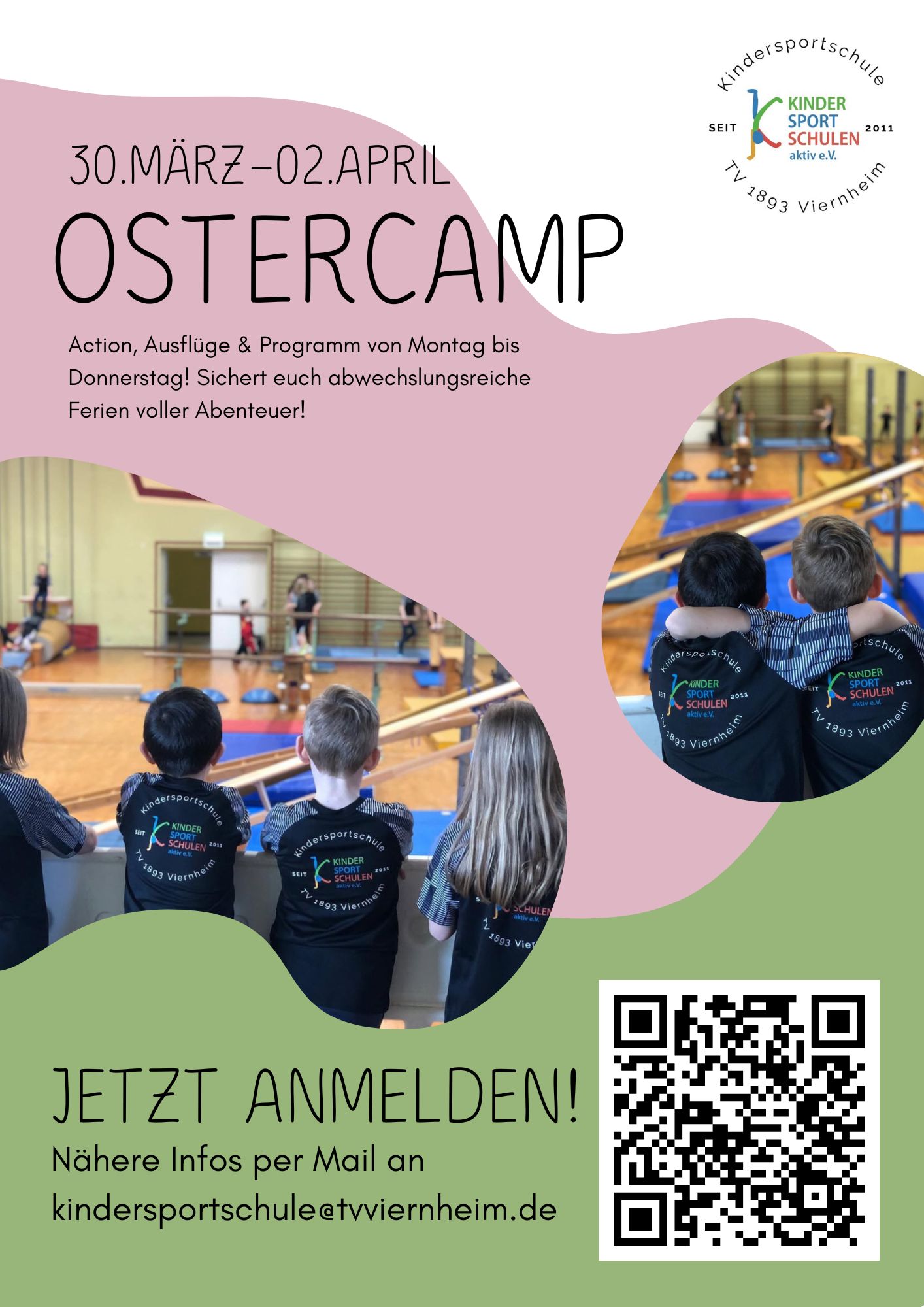 Ostercamp 2026 Anmeldeflyer