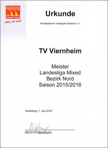 2016 03 01 Mixed 1 Landesliga Urkunde